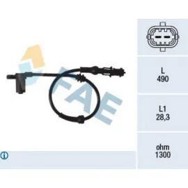 ABS TEKERLEK HIZ SENSÖRÜ CORSA C-MERIVA-TIGRA 1.4-1.8-2.0 16V