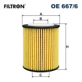Yağ Filtresi [ Peugeot 208 I, 301, 308 Ii, 2008 I, 3008, 5008 Ii, Citroen C-Elysee, C3, C4, C5 1.5 Bluehdi 18 -, Ford Ecosport, Focus Iv 1.5 Tdci 18 - ]