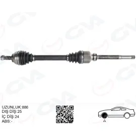 Komple Aks Ön Sağ Psa 301 1.6 Hdi 100 Ps Euro 6 18-