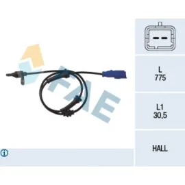 Abs Hiz Devir Sensörü Arka P1007-C2-C3 02>