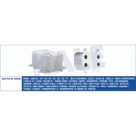 MOTOR YAĞ SOĞUTUCU [ VOLKSWAGEN CADDY III , TRANSPORTER T6 , AMAROK , BEETLE , PASSAT , PASSAT CC , CRAFTER EOS , GOLF VI - VII , JETTA , POLO , SCİROCCO , TİGUAN ]