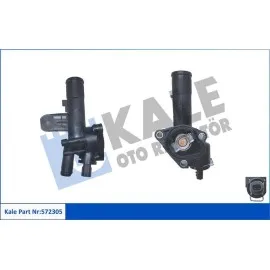 Komple Termostat-Plastik Gövdeli 83 C Dacia Dokker-Duster-Lodgy-Logan Ii-Sandero Ii-Nissan Cube-Juke Micra Iii-Note-Nv200-Evalia-Qashqai-Qashqai 2 I-Tiida-Renault Captur I-Clio Iii-Clio Iv-Fluence