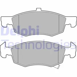 Fren Balatasi Ön Opel Corsa Vauxhall Corsa 01/15-