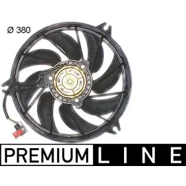 FAN MOTORU P206 1.1-1.4-1.4-1.6-2.0 16V-1.6HDI-2.0HDI 98 250W-385mm