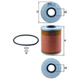 Yağ Filtresi 320İ-323İ-325İ (90-98) 520İ-525İ (91-97)