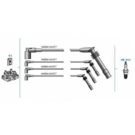 Buji Kablo Tk Clio 1.4Ei 8V 99 -Logan 1.6 16V 05 K7J