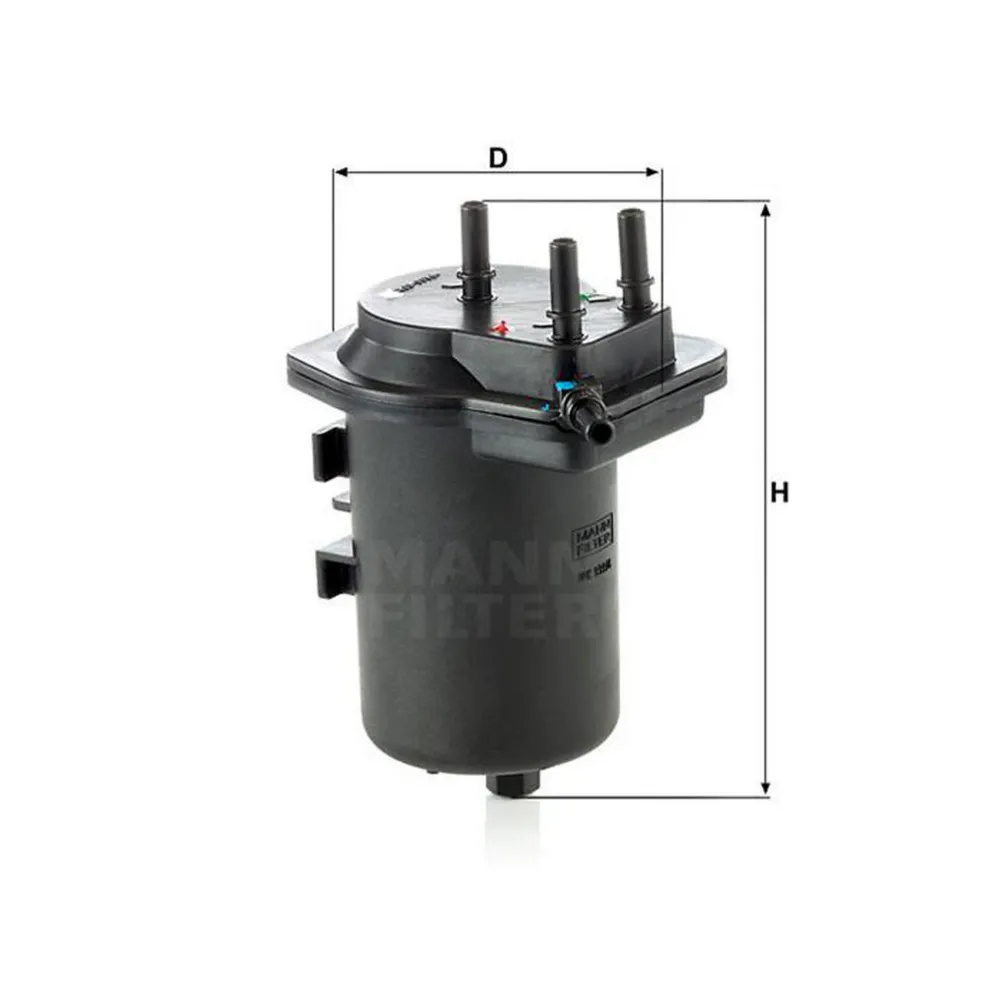 YAKIT FİLTRESİ (DELİKLİ) [ RENAULT CLIO II, KANGOO II, SYMBOL I 1.5 DCI K9K 2001 - ]