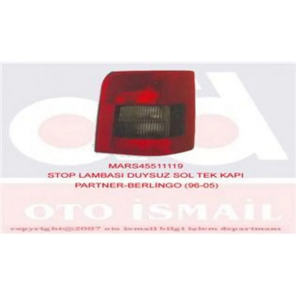 STOP LAMBASI SOL DUYSUZ [ PEUGEOT PARTNER , CITROEN BERLINGO 1996-2004 ]