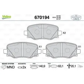 Ön Balata Fiat 500X 2014 2018 Jeep Renegade Suv 2014 2018 Compass 1.3 2020