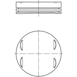 Piston Segman 0.50Mm 84.50Mm Bmw M54 B30 E46 E39 E60 E65 E83 E53 Z3 Z4