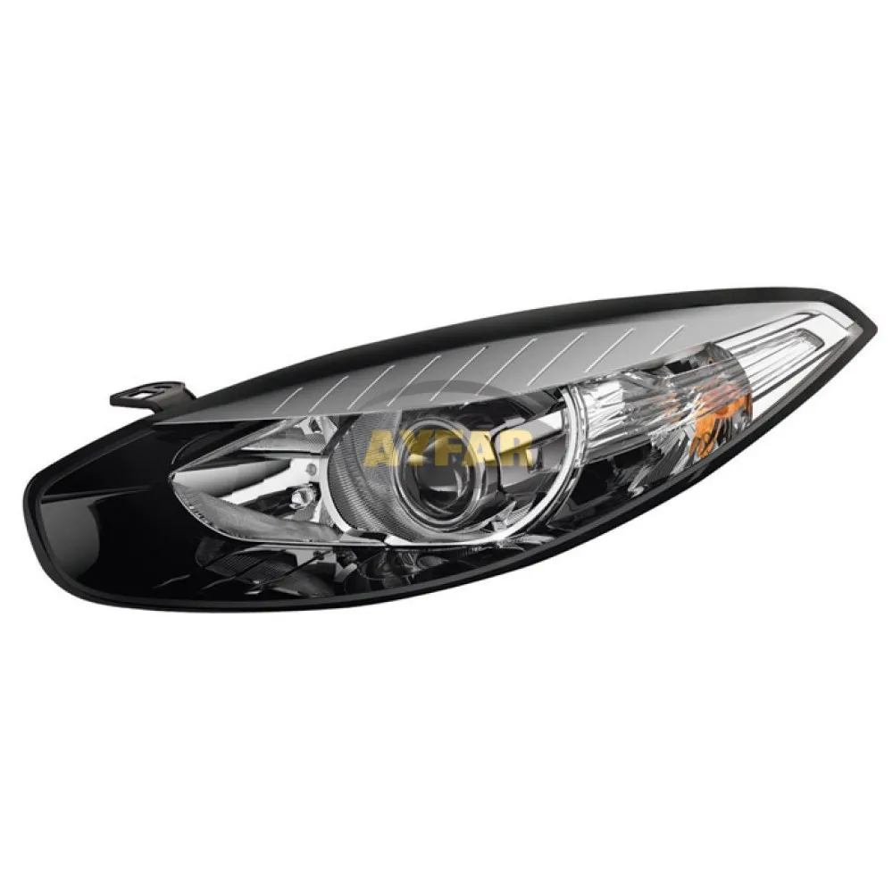 Far Sol [ Motorlu Renault Fluence 2013- Mercekli Siyah Çerçeveli ]