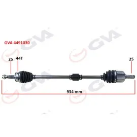 Komple Aks Sağ Elantra 1.6I Abs Li 01-07 44Diş 935Mm Auto.