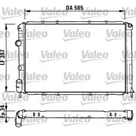 Radyatör Mgn I 95-99 Scenic 00-03 1.6-2.0İ-1.9Dti Ac Mek 585X397.5X34.5