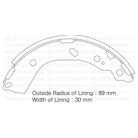 ARKA KAMPANA PABUÇ BALATA HYUNDAI GETZ 1.1L 1.3L 1.4L benzinli 1.5L CRDi dizel 02-09
