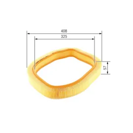 HAVA FILTRESI MERCEDES M102 W201 W124 S124 C124