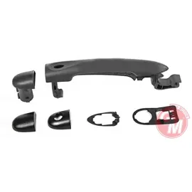 Diş Kapi Açma Kolu Ön Rl Sensörlü-Siyah-Astarli Megane Iii-Fluence-Clio Iv-6Parça