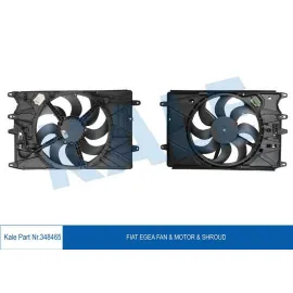 FAN MOTORU DAVLUMBAZLI [ FIAT EGEA 1.3 - 1.6 MJET / 1.4 BENZINLI 120PS 15- ]
