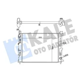Radyatör Dacia Dokker-Lodgy-Logan Ii-Logan Mcv Ii-Sandero Ii- Duster 1.5 Dci 17-