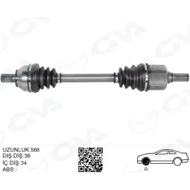 Ön Aks Komple Sol Focus Ii 04 09 1.6 Tdci Cvt Otom. Dizel