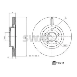 FREN DİSKİ ÖN CONNECT 18> DIŞ ÇAP: 300 MM