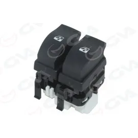 Cam Açma Anahtari Ön Sol Çiftli Renault Clio Iii - Symbol 10 Fişli