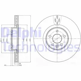 On Fren Disk Aynasi Havali Volvo S60 Ii 10 15 S80 Ii 06 V60 I 11 15 V70 Iii 07 15 Xc70 Ii 09 15
