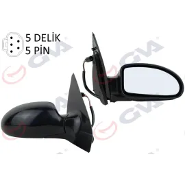 DIŞ DİKİZ AYNASI SAĞ FOCUS 98 ELEKTRİKLİ ISITMALI KONVEKS 5 FİŞ VM-319EHR