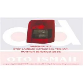 STOP LAMBASI SOL DUYSUZ [ PEUGEOT PARTNER , CITROEN BERLINGO 1996-2004 ]