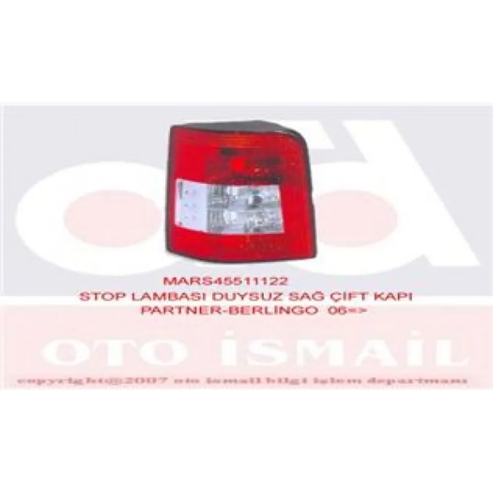 Stop Lambasi Sağ [ Peugeot Partner Çift Kapi 2006 ]