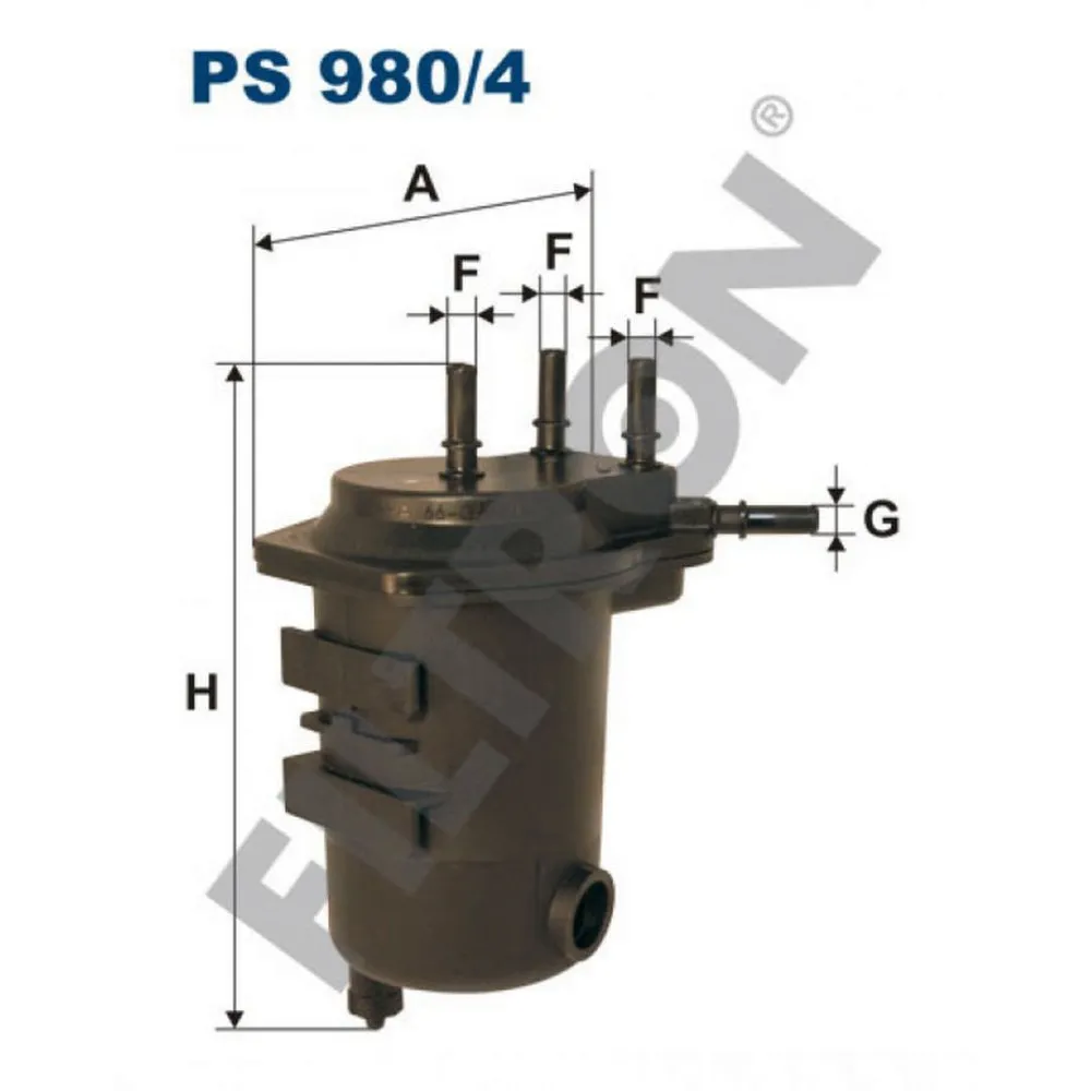 YAKIT FİLTRESİ (DELİKLİ) [ RENAULT CLIO II, KANGOO II, SYMBOL I 1.5 DCI K9K 2001 - ]