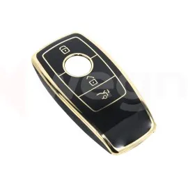Kontak Anahtar Kumanda Koruyucu Kilif Tpu Siyah Mercedes C200 D