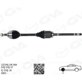 ON AKS KOMPLE SAG KUGA I 08 13 2.0 TDCI