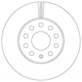 Disk Fren Balatasi Ön Adet A3 2012->>