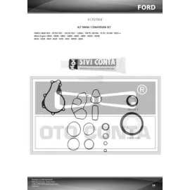 Alt Takim Contasi Partner-Berlingo-206-207-Fiesta 1.6Hdi 16V Dv6Ated4-Dv6B Teflon Keç Skc Siz Sivi