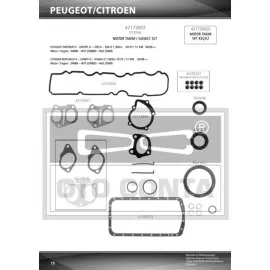 Motor Takim Contasi Skc Siz P206-P306-Partner-Berlingo 1.9 Dw8 Viton Keçeli