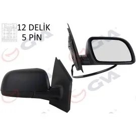 Diş Dikiz Aynasi Sağ Polo 02 Elektrikli Isitmali Asferik 5 Fiş Vm-194Ehr