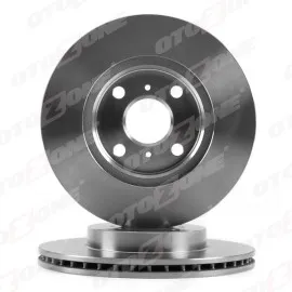 Fren Disk On Hava Kanalli 255-4 Toyota Yaris 02/10 1.3-1.4 D4D