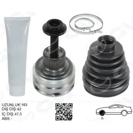 Aks Kafasi Körüklü Set Diş A4-A5-Q5 2.0Tdi 2008