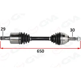 ÖN AKS SOL RENAULT KOLEOS HY 2.0 DCI A-T 08-14