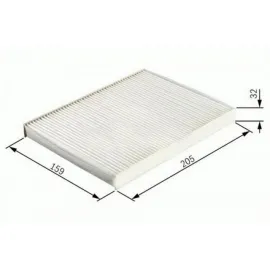 POLEN FİLTRESİ (PEUGEOT 207 06- (KARBONLU))