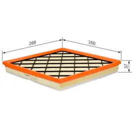 HAVA FİLTRESİ [ OPEL, CHEVROLET, BUICK, ASTRA, ZAFIRA, CRUZE, ORLANDO, CASCADA, EXCELLE GT, EXCELLE XT ]