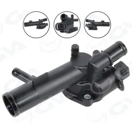 Termostat 89C Komple / Müşürlü Renault Clio-Megane-Kangoo-Logan 1.5Dci