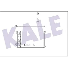 KLİMA RADYATÖRÜ KURUTUCULU [ RENAULT MEGANE II 1.4/1.5 DCI/1.6/2.0 2002- ]