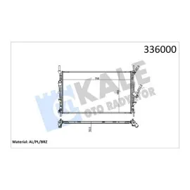 Radyatör Ford Transit Custom-V362