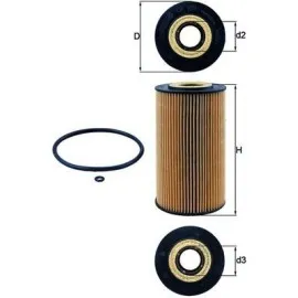 Yag Filtresi Mercedes Om628 W211 W463 W163 W220