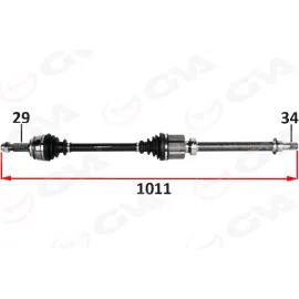ÖN AKS SAĞ RENAULT KADJAR 1.5 DCI A-T 15-