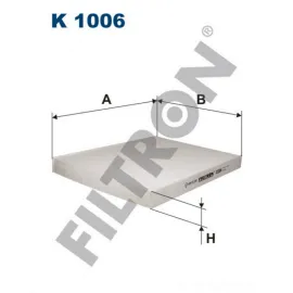 KABİN FİLTRESİ VW GROUP AUDİ A3, TT; SEAT AROSA, CORDOBA, IBİZA II/III, INCA, LEON I, TOLEDO II; SKODA OCTAVİA, SUPERB; VOLKSWAGEN CADDY II, CORRADO, GOLF III, LUPO, PASSAT (3B3/3B6), POLO II, VENTO