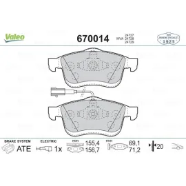 Ön Balata Doblo 1.4 1.3D 1.6D 2.0D 10 Combo 1.4 12 1.3Cdti 12 1.6Cdti 12 2.0Cdti 12
