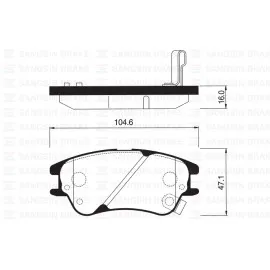 Ön Balata Atos 1.0 İ 01 > Abs Li Atos Prime 1.0 İ 01 > Atos Prime 1.1 03 > Gdb3377