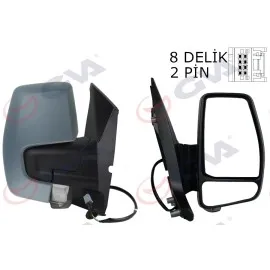 Diş Dikiz Aynasi Sağ Transit Custom V362 12 Mekanik Astarli Sinyalli Konveks Vm-6325Pr 1766579-682Bl5Ja6